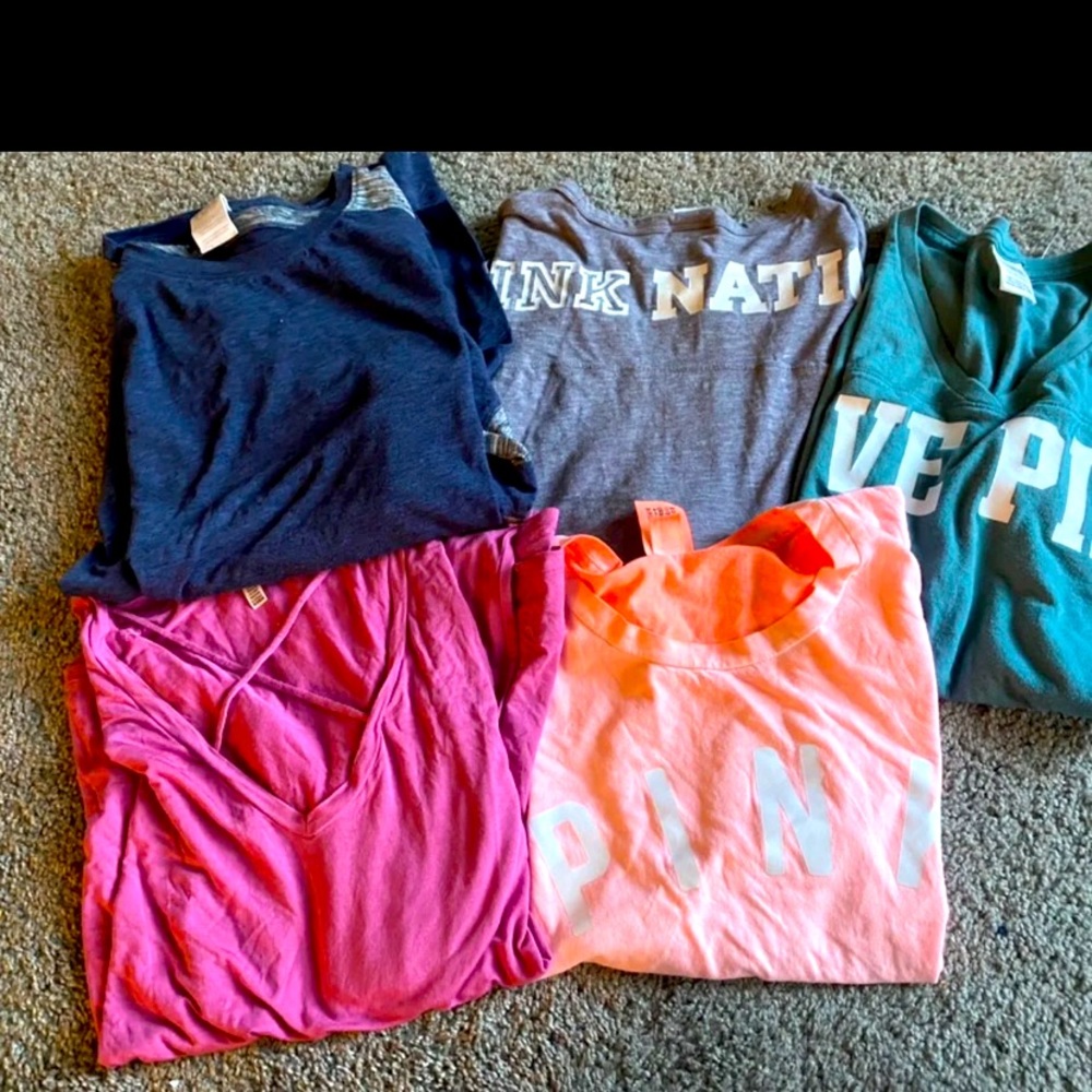 Vs PINK t shirt bundle
